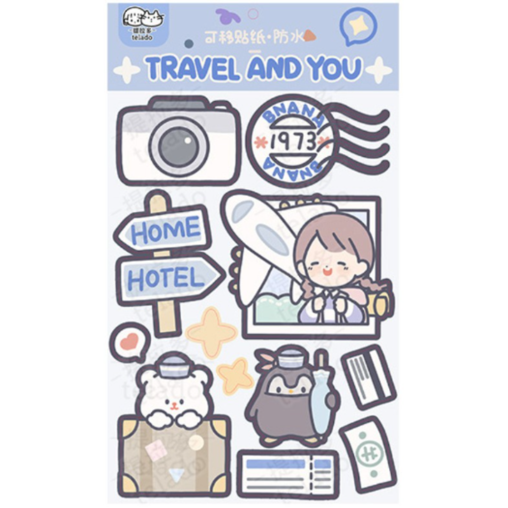 Telado Abu Series Large Stickers