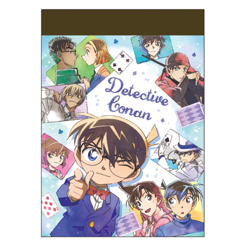 Crux Detective Conan Mini Memo Playing Cards - tokopie