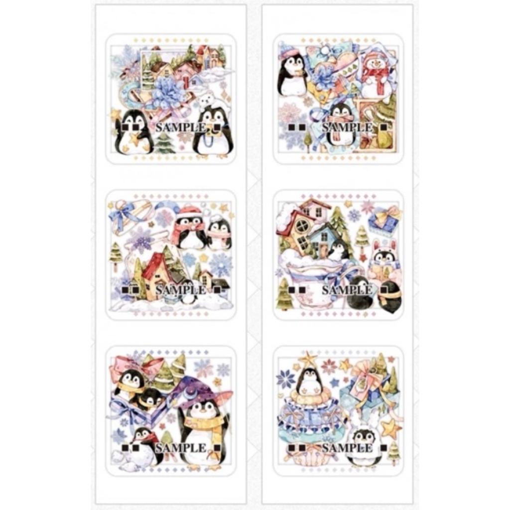 Wines Studio Winter Wishes Sealing Sticker Sampler