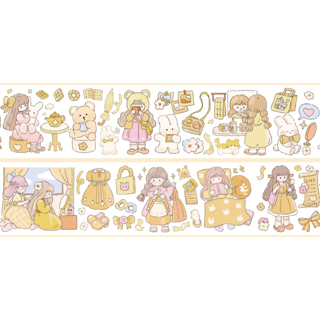 Xing Mian Girl Daily 100cm Washi Sampler