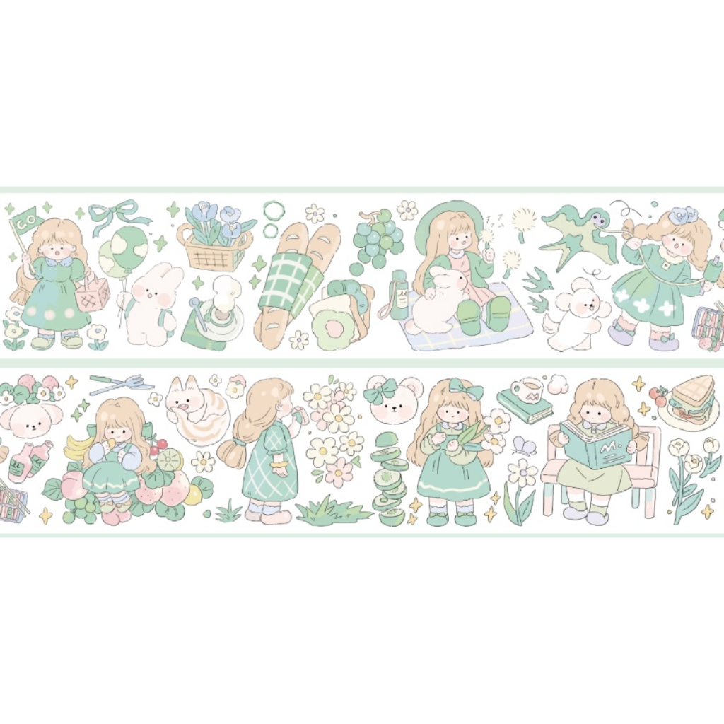 Xing Mian Girl Daily 100cm Washi Sampler