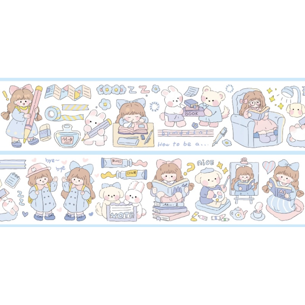 Xing Mian Girl Daily 100cm Washi Sampler