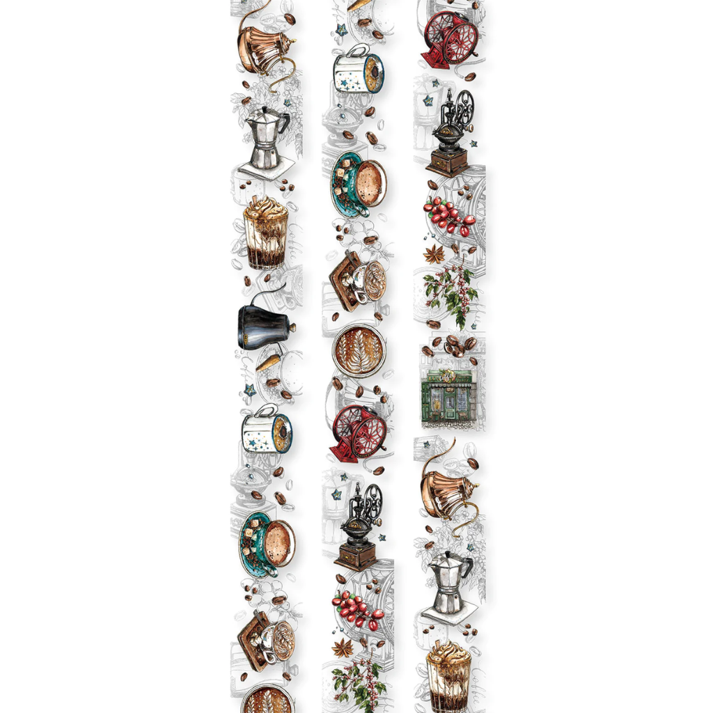 Lin Chia Ning Coffee Time 100cm Matte PET Sampler