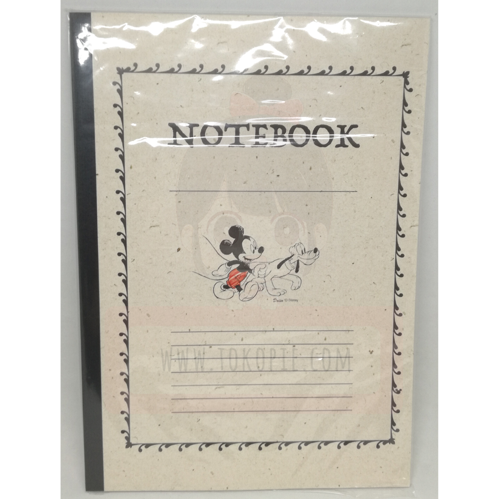 B5 Ruled Notebook Mickey &amp; Minnie