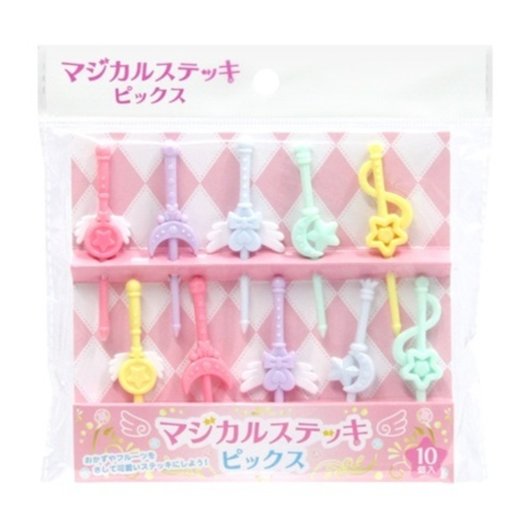 Seria Magical sticks 10 pcs for Lunch Box Bento Picks