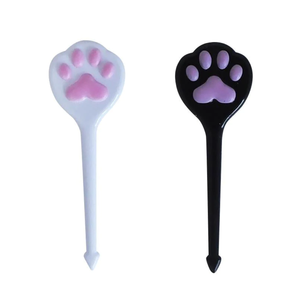 Bento Making Supplies Picks Paw Pads