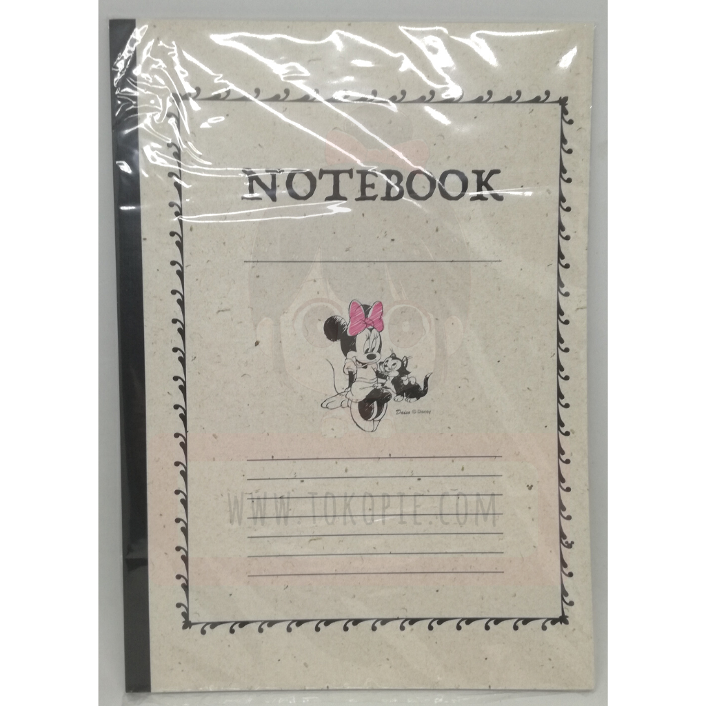 B5 Ruled Notebook Mickey &amp; Minnie