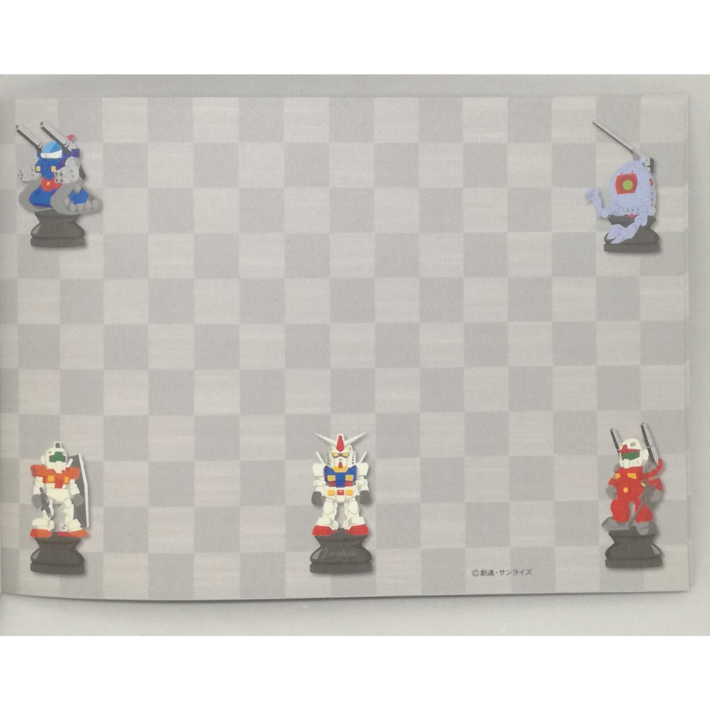 40th Gundam VS Hello Kitty 45th Gundam Memo Wood