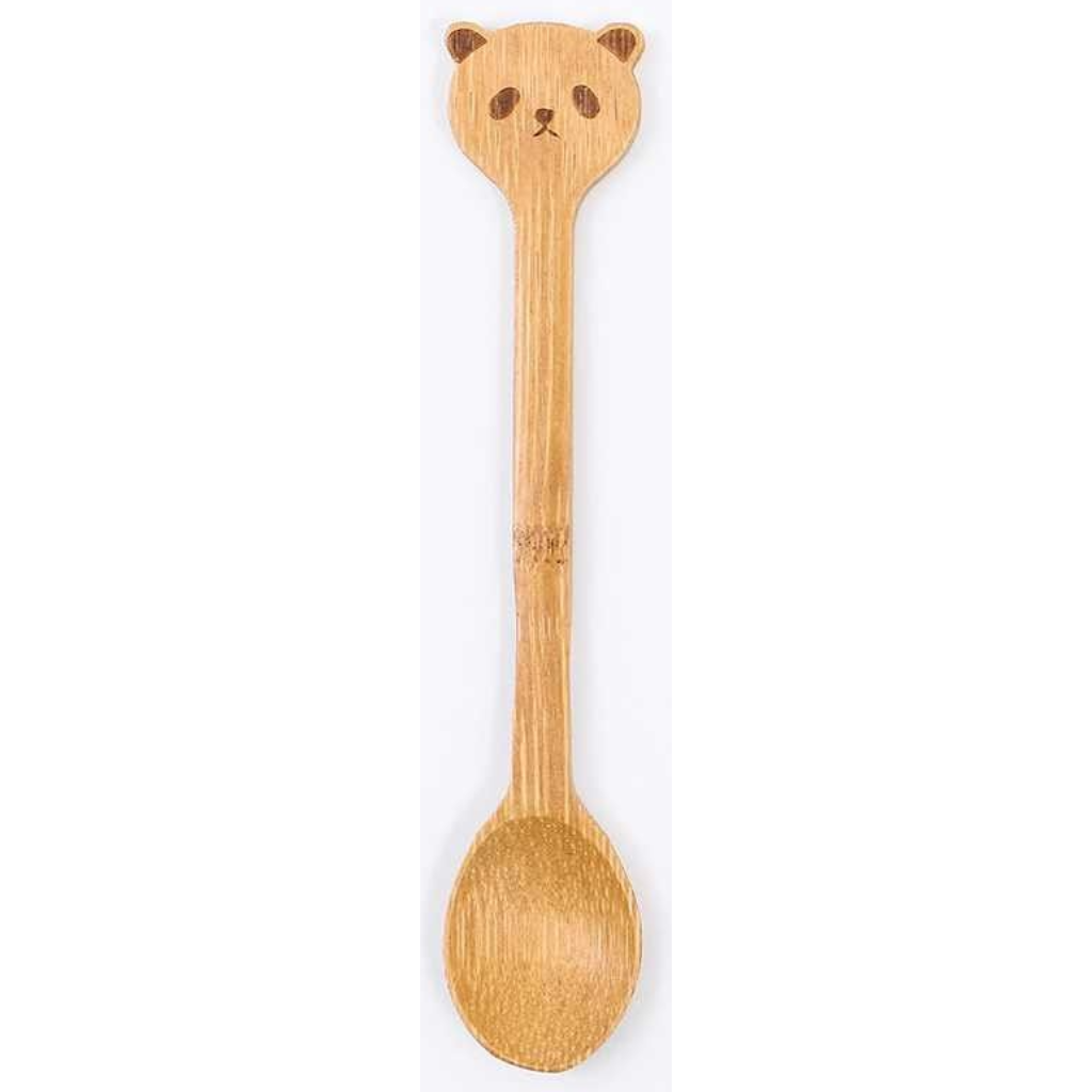 Animal Design Bamboo Spoon