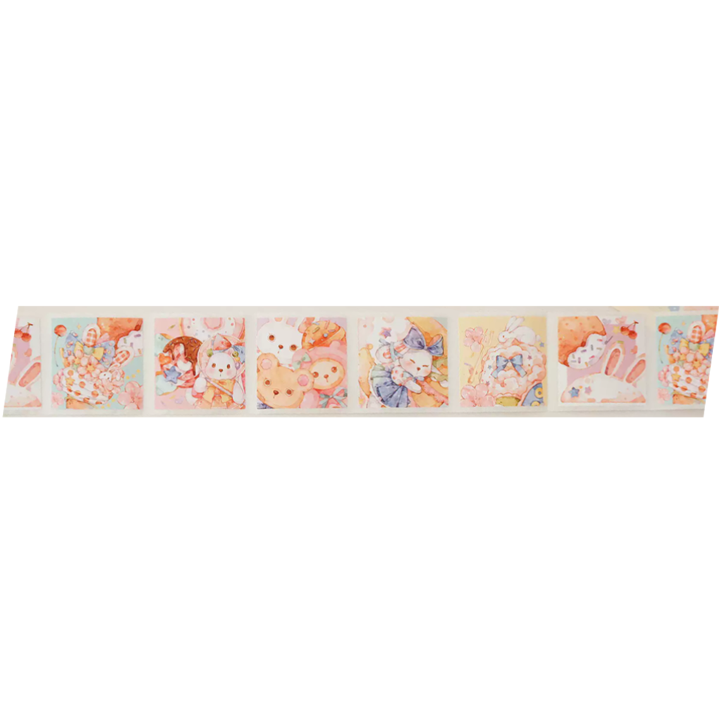 Cute Bunny Sealing Sticker Sampler
