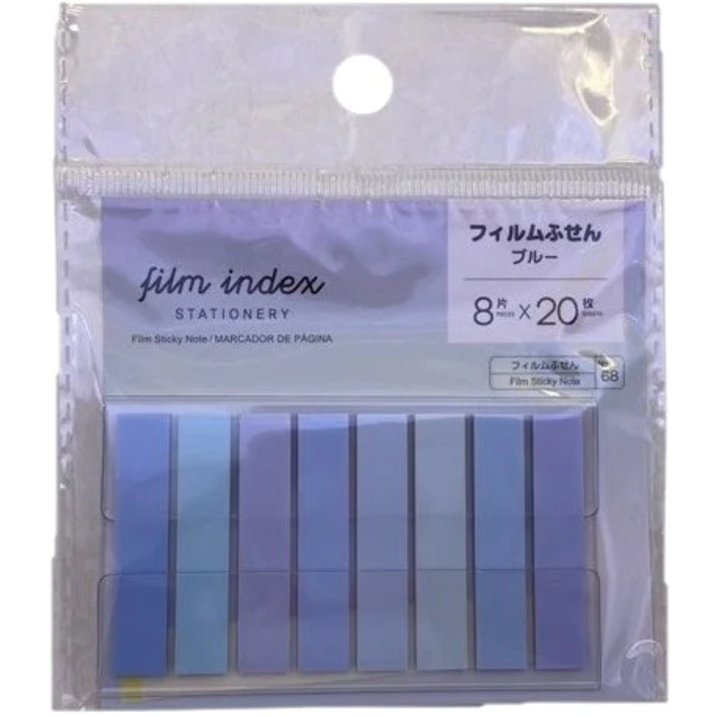 Film Sticky Note - Pop-Up Type Blue 160 Notes