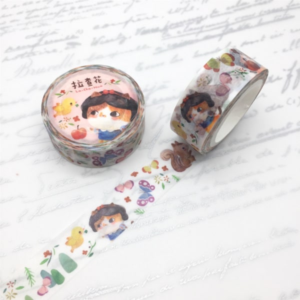 La Cha Hua Masking Tape - Snow White