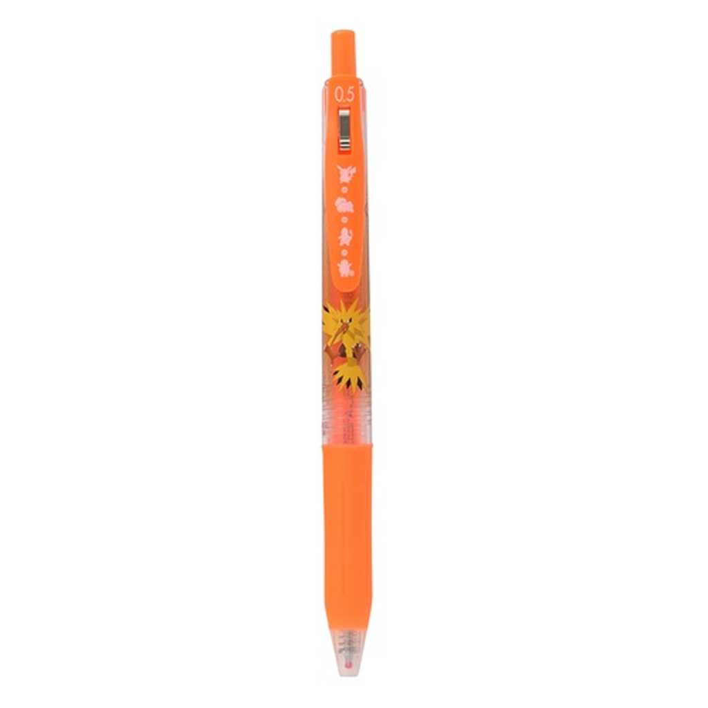 Sarasa Clip Pen Zapdos Neon Orange