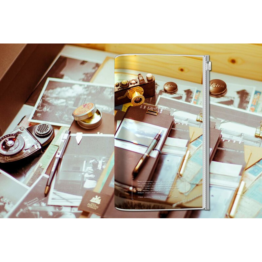 Keep A Notebook A5 Slim Notebook Zipper Pocket + Weekly/Diary Notebook