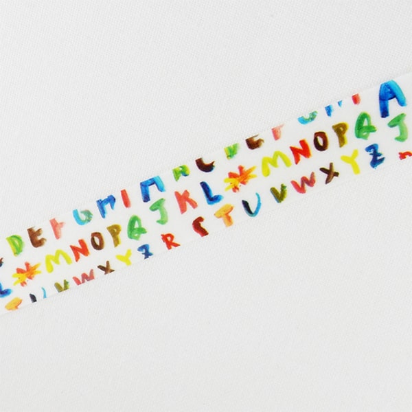 Round Top Masking Tape - Hirano Toshiyuki A-Z