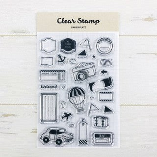 Clear Stamp Papier Platz