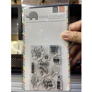 Mama Elephant Clear Stamp