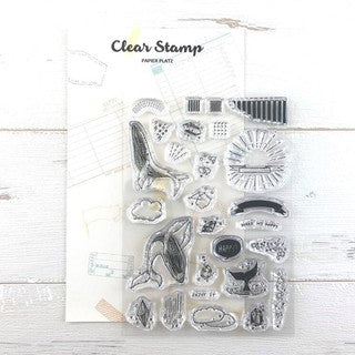 Clear Stamp Papier Platz