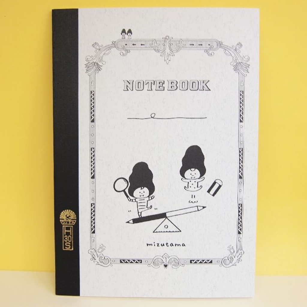 Mizutama Bun And Bou Swallow Note A5 Seesaw