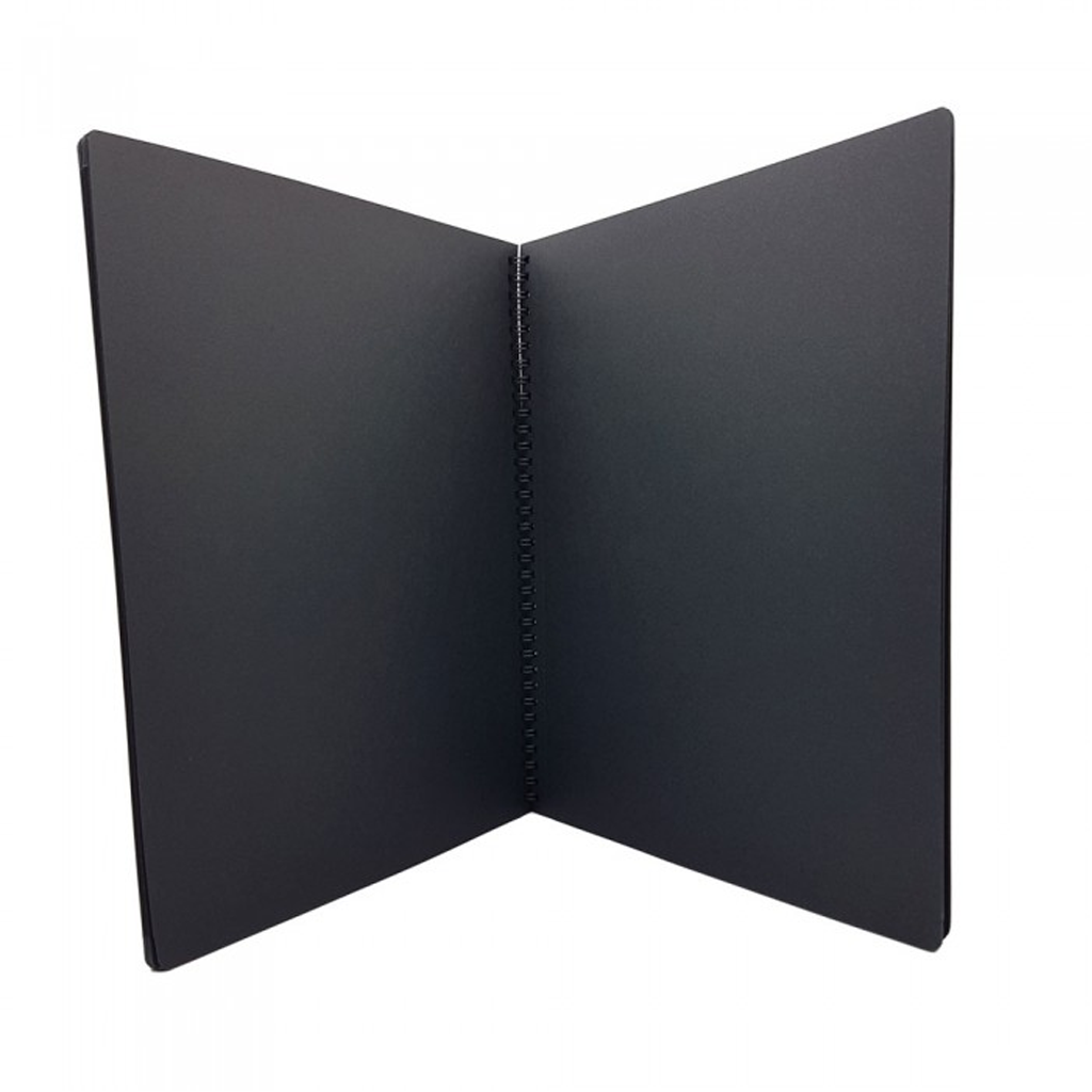 Campap Arto Wire-O PP A5 Sketch Book Black Paper