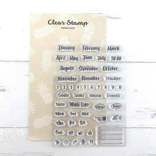 Clear Stamp Papier Platz