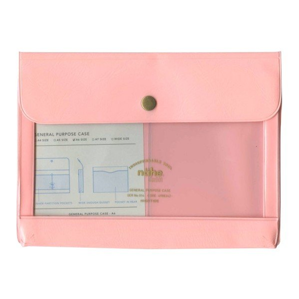Hightide General Purpose Case A6 Size Pink