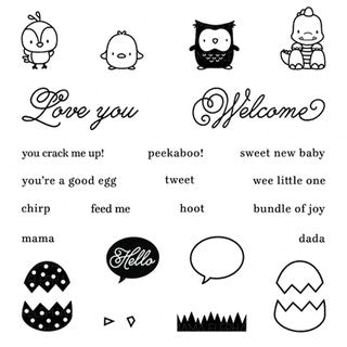 Mama Elephant Clear Stamp