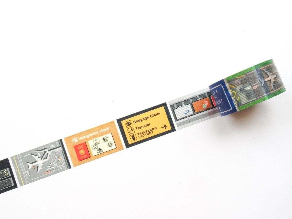 Traveler&#39;s Factory Masking Tape Narita Airport