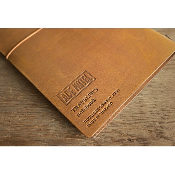 Traveler&#39;s Factory X Ace Hotel 2017 Notebook Regular Size Camel