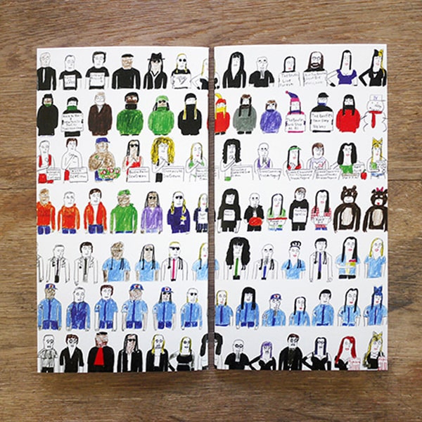 Traveler&#39;s Notebook Regular Size Refill Ace Hotel Michael Pellew