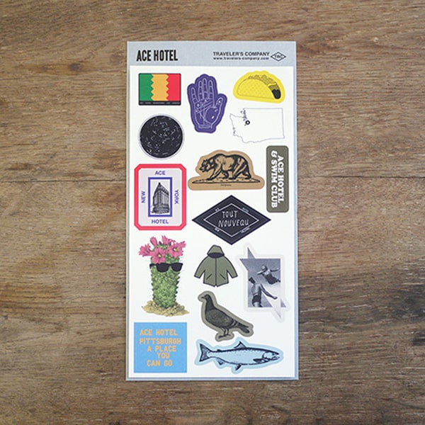 Traveler's Factory Sticker Ace Hotel 2016