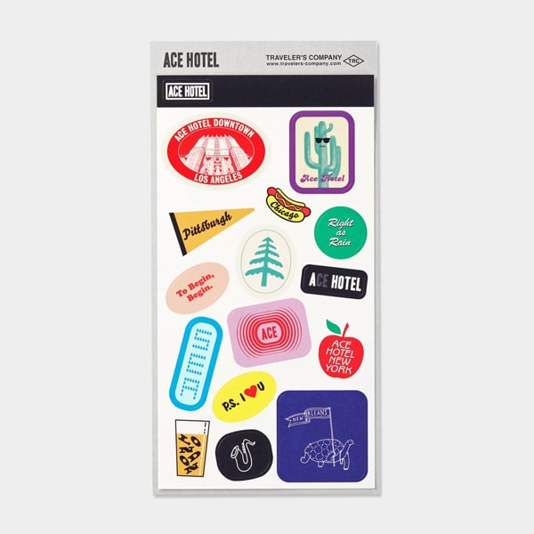 Traveler's Factory Sticker Ace Hotel 2018