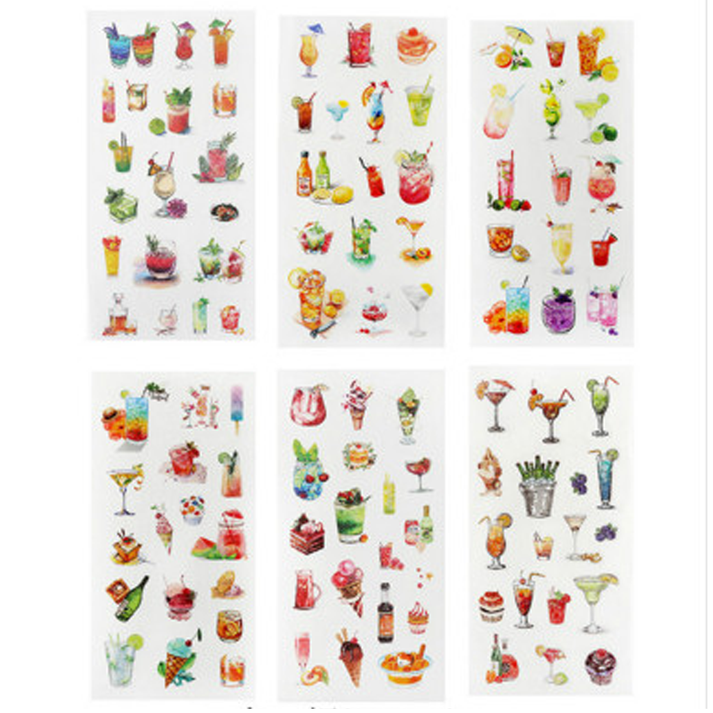 A Cup Of Drink Decorative Sticker