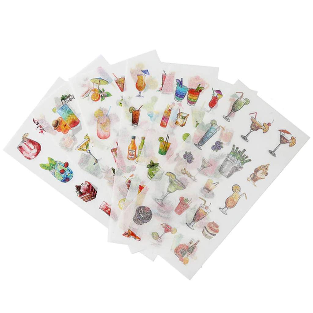 A Cup Of Drink Decorative Sticker