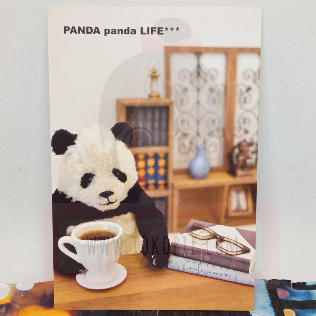 Panda Life A Cup Of Tea Postcard
