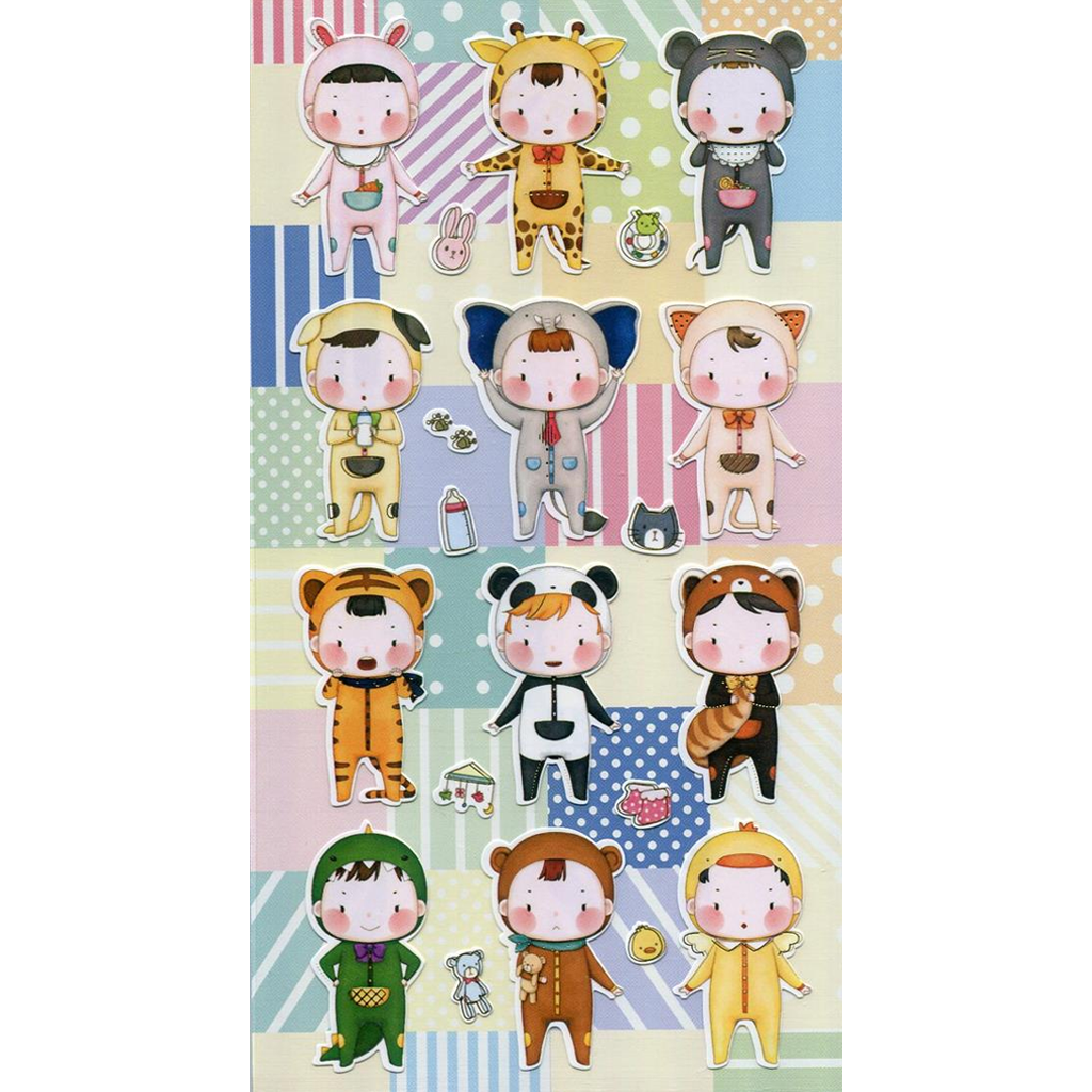 Funny Sticker World Sticker - Adorable