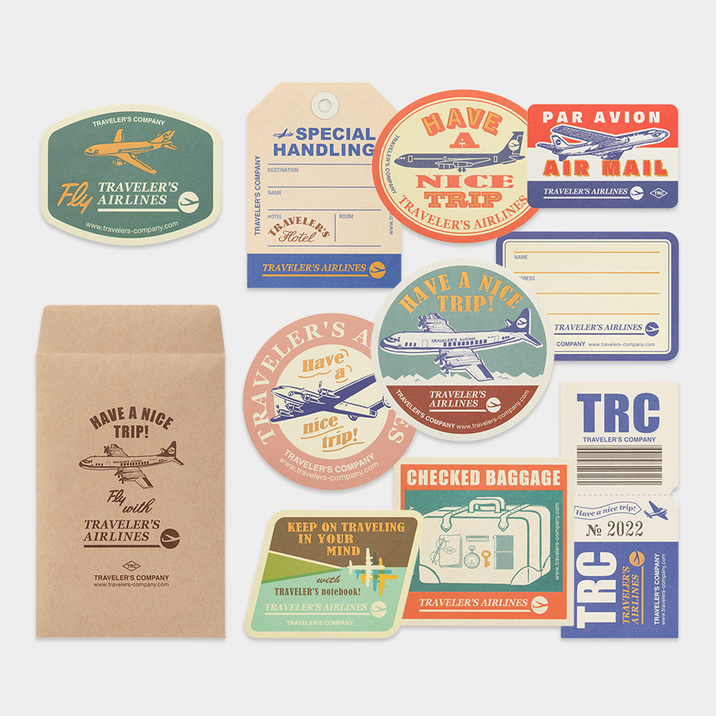 Traveler&#39;s Notebook Limited Edition Set Airline