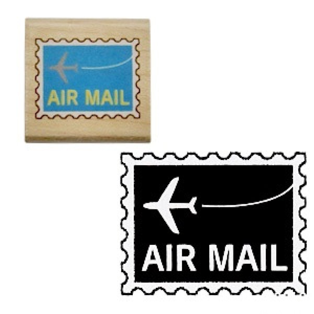 Kodomo No Kao Post Stamp - Airplane Air Mail