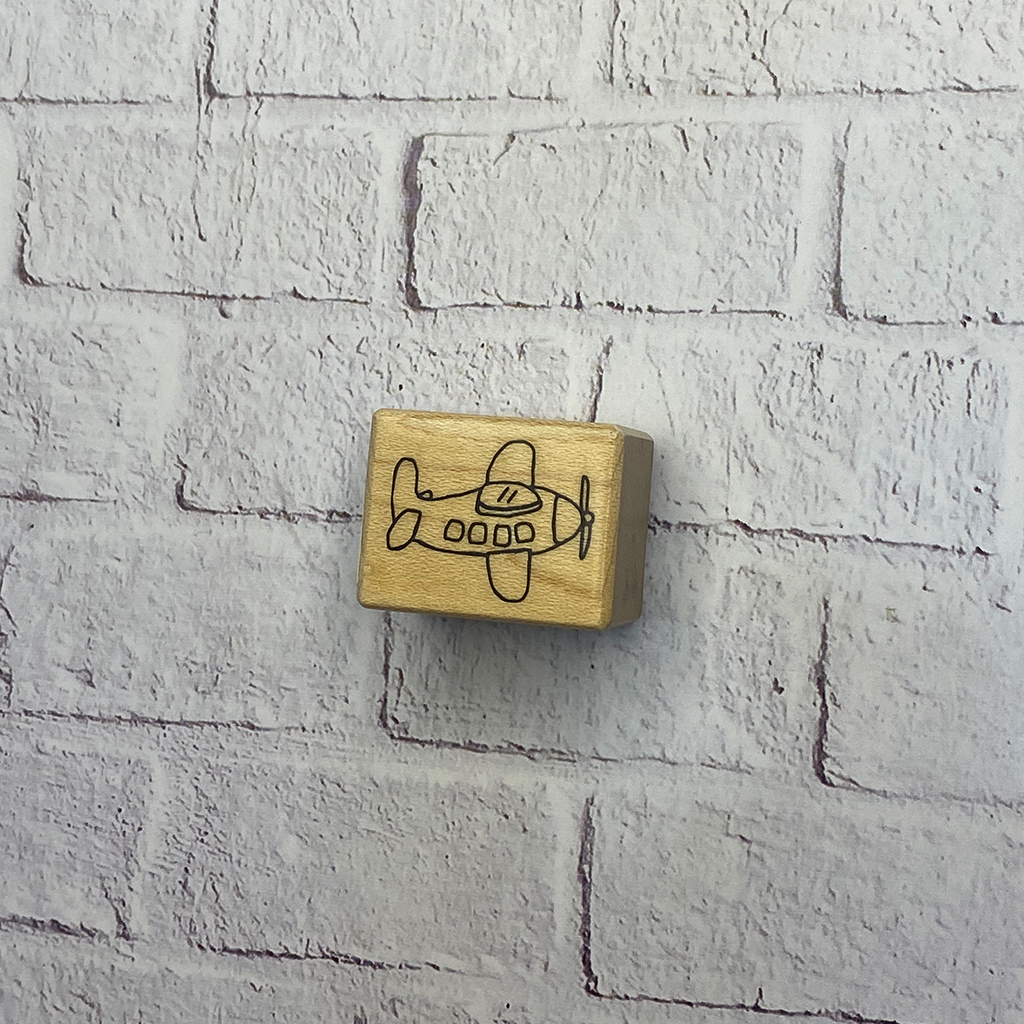 Micia Rubber Stamp - Airplane