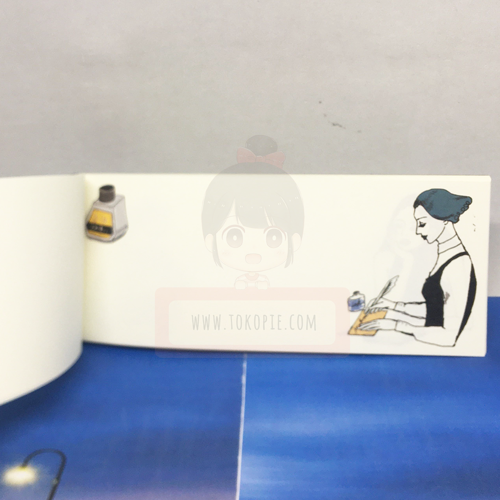 Aiya Bungu Notepad Soft Blue