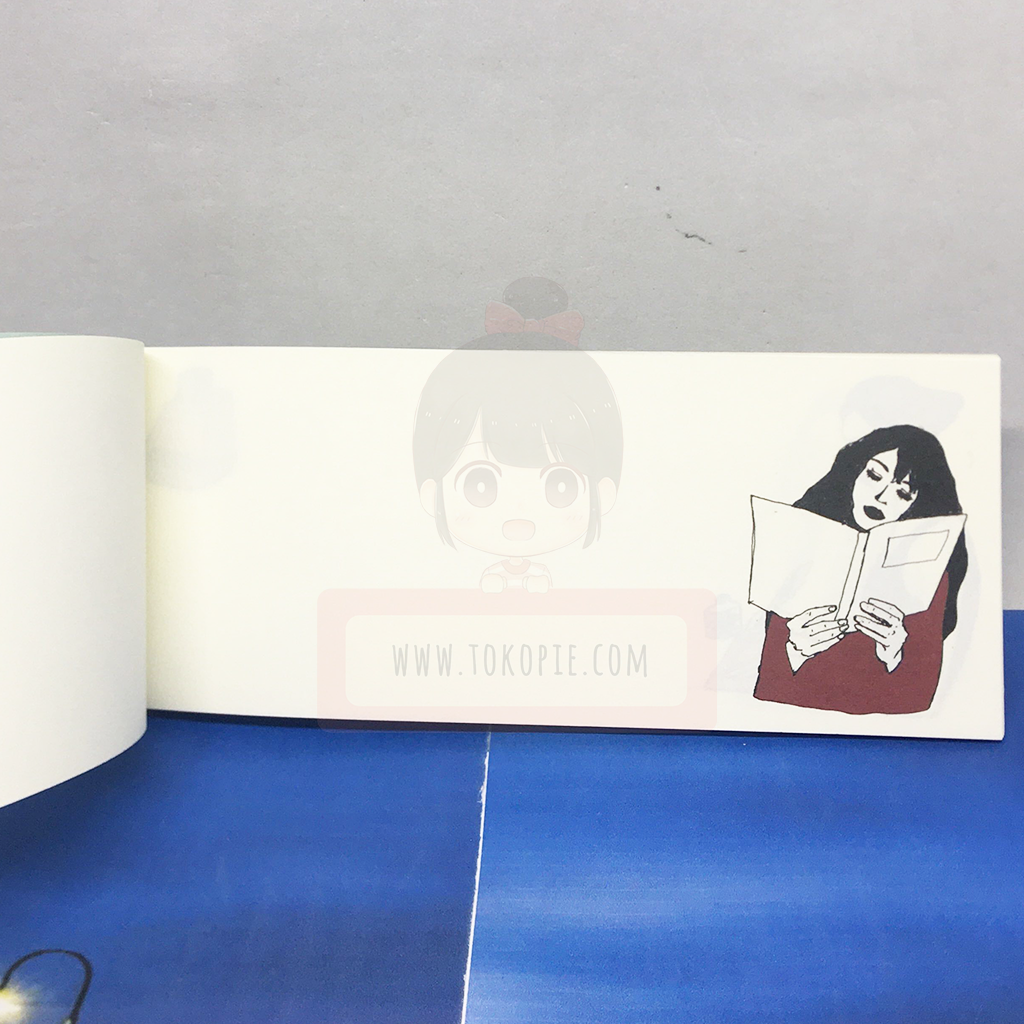 Aiya Bungu Notepad Soft Blue