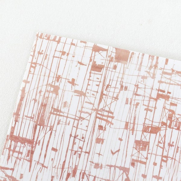 Chamil Garden Masking Sheet/Washi Paper Sticker - Akebono