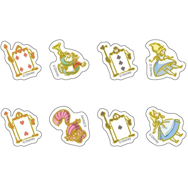 SunStar Peripetta Gold Disney Alice In Wonderland