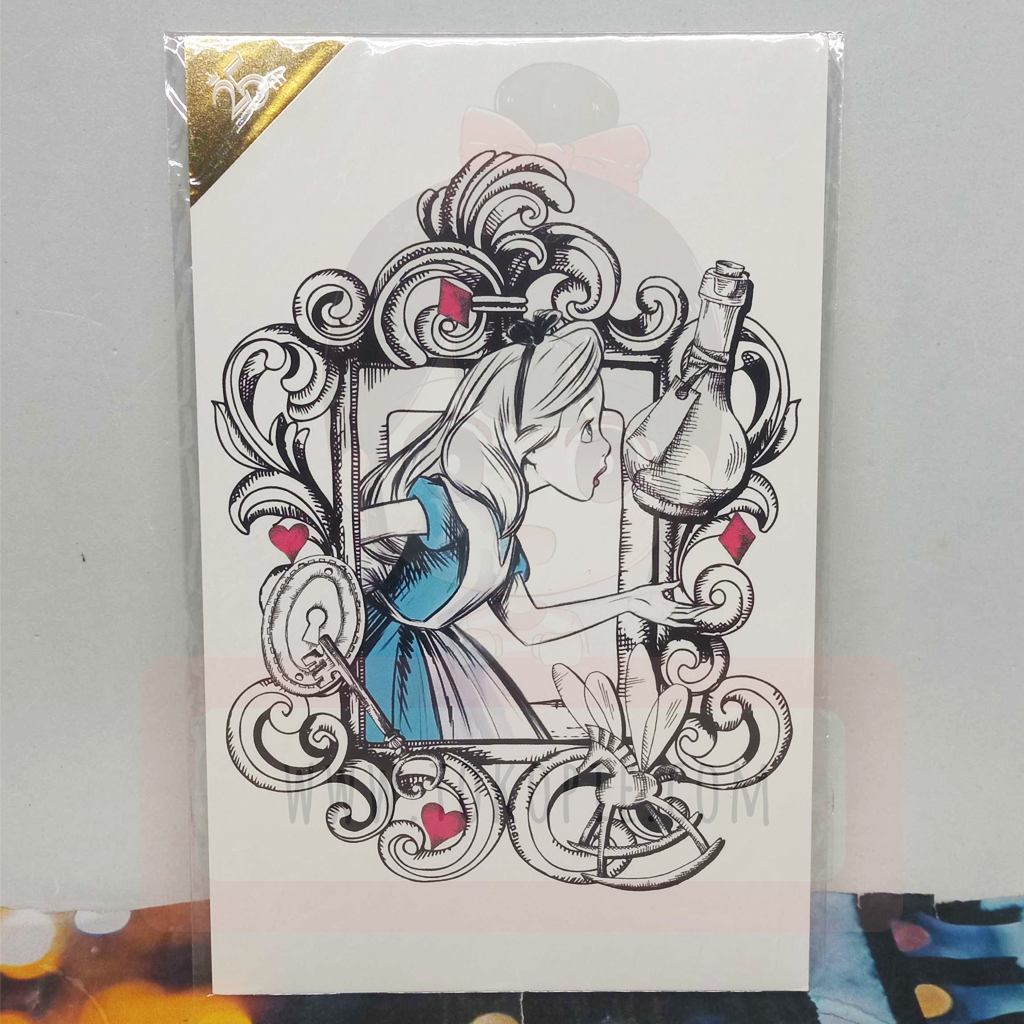 Disney 25th Anniversary Alice In Wonderland Postcard