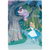 Disney Alice In Wonderland Forest Postcard