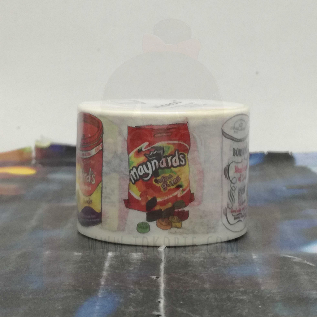Alideco Masking Tape - Snacks