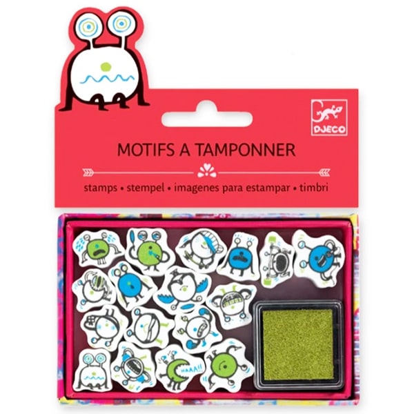 Djeco Aliens Stamp Kit