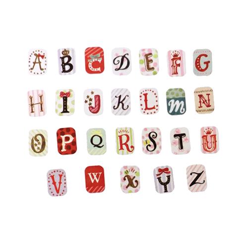 Bande Masking Roll Sticker Petit Alphanumeric