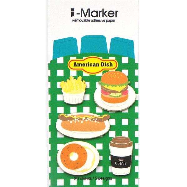 Sticky Note I - Marker Food Themes