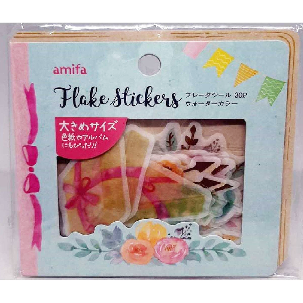 Amifa Flowers Flake Stickers